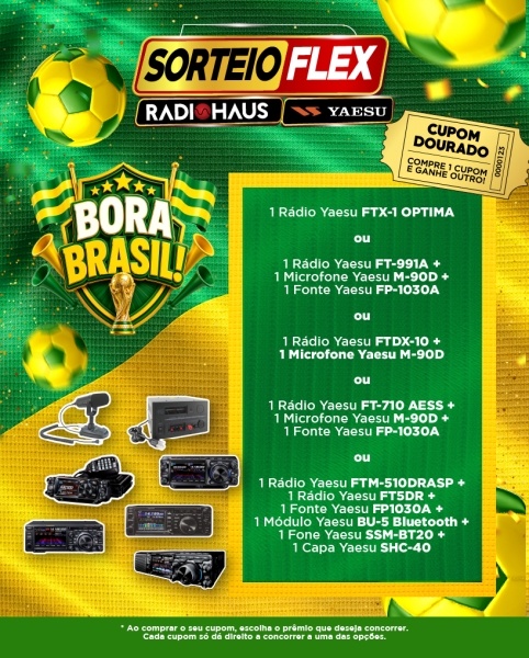Sorteio Flex Radiohaus - Centena 168