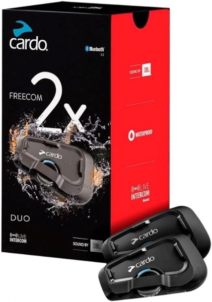 Intercomunicador Capacete Cardo Freecom 2X DUO 