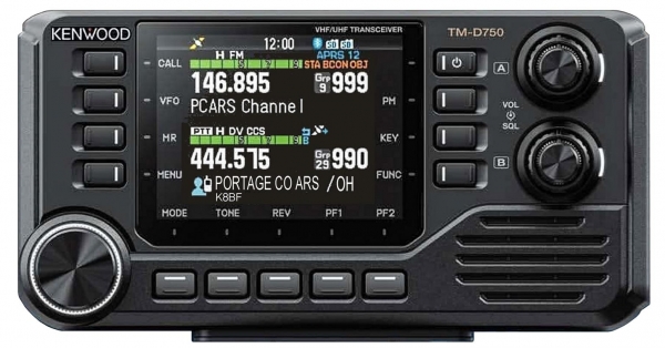 TMD-750A Kenwood Transceptor Digital Triband M�vel 