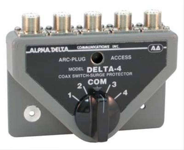 Delta 4-B Chave coaxial 4 Entradas 1500W 