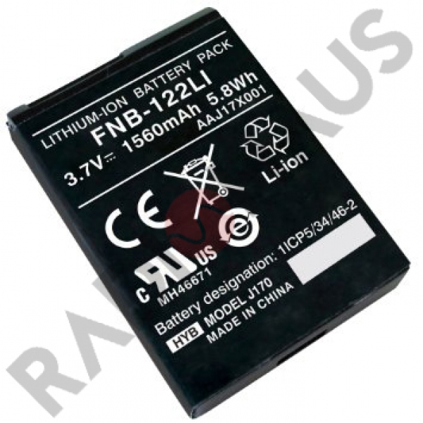 FNB-122LI Bateria 3,7V L�tio Ion 1560mA